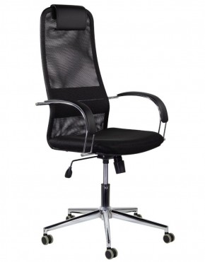 Кресло офисное BRABIX "Pilot EX-610 CH" premium (черное/ткань-сетка) 532417 в Приобье - priobie.ok-mebel.com | фото 1