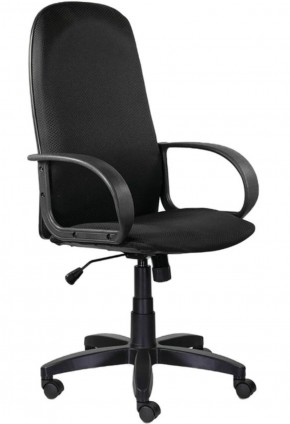 Кресло офисное BRABIX "Praktik EX-279" (ткань JP/кожзам, черное) 532019 в Приобье - priobie.ok-mebel.com | фото