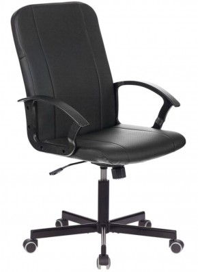 Кресло офисное BRABIX "Simple EX-521" (экокожа, черное) 532103 в Приобье - priobie.ok-mebel.com | фото 1