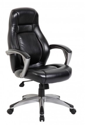 Кресло офисное BRABIX "Turbo EX-569" (экокожа, спортивный дизайн, черное) 531014 в Приобье - priobie.ok-mebel.com | фото