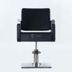 Кресло парикмахерское Barneo 6300V5 черное в Приобье - priobie.ok-mebel.com | фото 2