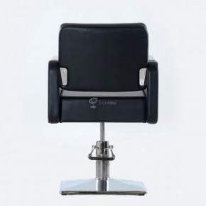 Кресло парикмахерское Barneo 6300V5 черное в Приобье - priobie.ok-mebel.com | фото 3