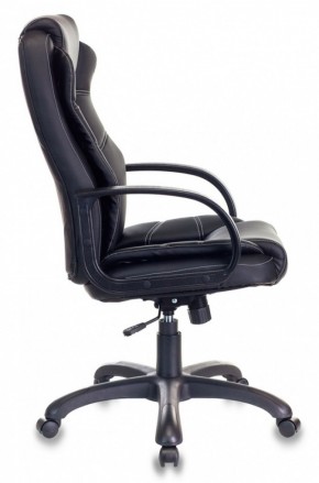 Кресло руководителя Бюрократ CH-839/BLACK черный Пегас в Приобье - priobie.ok-mebel.com | фото 3