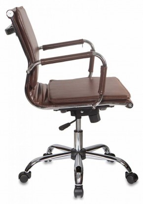 Кресло руководителя Бюрократ CH-993-LOW/BROWN коричневый в Приобье - priobie.ok-mebel.com | фото 2