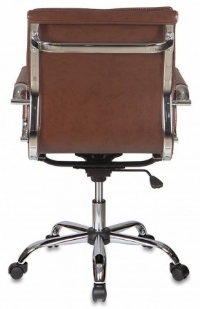 Кресло руководителя Бюрократ CH-993-LOW/BROWN коричневый в Приобье - priobie.ok-mebel.com | фото 4