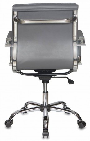 Кресло руководителя Бюрократ CH-993-LOW/GREY серый в Приобье - priobie.ok-mebel.com | фото 4