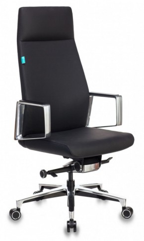 Кресло руководителя Бюрократ _JONS/BLACK черный в Приобье - priobie.ok-mebel.com | фото 1