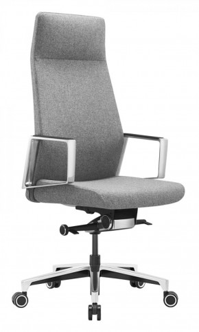 Кресло руководителя Бюрократ _JONS/CASHGREY серый в Приобье - priobie.ok-mebel.com | фото
