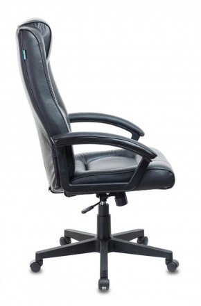 Кресло руководителя Бюрократ T-9906N/BLACK черный в Приобье - priobie.ok-mebel.com | фото 2