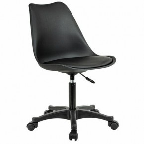 Кресло стул BRABIX "Eames MG-310 PL", пластик черный, экокожа черная, 532927 в Приобье - priobie.ok-mebel.com | фото 2