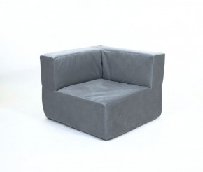 Кресло-угловое-модуль бескаркасное Тетрис 30 (Серый) в Приобье - priobie.ok-mebel.com | фото