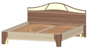 ВЕРОНА Кровать 1600 с основанием (ясень шимо комб.) в Приобье - priobie.ok-mebel.com | фото 1