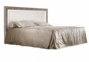 Кровать 2-х спальная (1,8 м) Тиффани штрих-лак/серебро (ТФКР180-1) в Приобье - priobie.ok-mebel.com | фото
