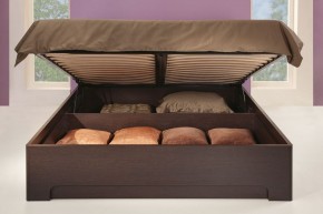 Кровать-3 с подъемным основанием 1600 Парма в Приобье - priobie.ok-mebel.com | фото 3