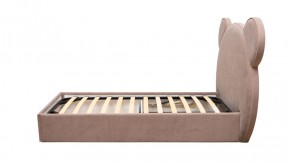 Кровать Альфа с ПМ (ткань 1 кат) в Приобье - priobie.ok-mebel.com | фото 3