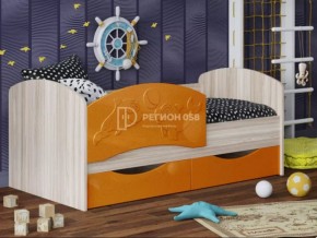 Кровать Дельфин-3 МДФ (фасад 3D) 1600 в Приобье - priobie.ok-mebel.com | фото 5