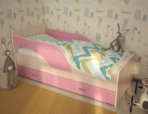 Кровать детская Максимка (Кроха-2) 800*1600 в Приобье - priobie.ok-mebel.com | фото 3