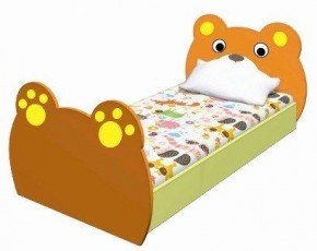 Кровать детская Медвежонок МДФ в Приобье - priobie.ok-mebel.com | фото 1