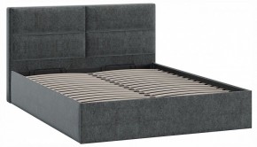 Кровать двуспальная Глосс с ПМ Тип 1 в Приобье - priobie.ok-mebel.com | фото 2