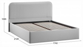 Кровать двуспальная Тиффани с ПМ Тип 1 в Приобье - priobie.ok-mebel.com | фото 4