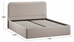 Кровать двуспальная Тиффани с ПМ Тип 1 в Приобье - priobie.ok-mebel.com | фото 4