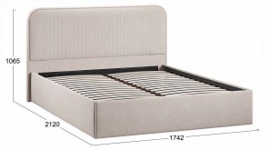 Кровать двуспальная Тиффани с ПМ Тип 1 в Приобье - priobie.ok-mebel.com | фото 4