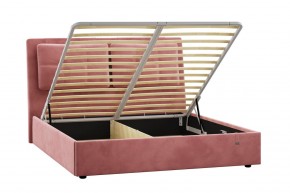 Кровать Ester 1800 с основанием и ПМ (Ультра коралл) Модель 311 в Приобье - priobie.ok-mebel.com | фото 2