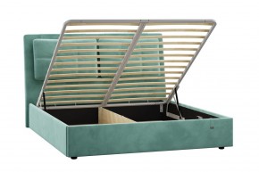 Кровать Ester 1800 с основанием и ПМ (Ультра Минт) Модель 311 в Приобье - priobie.ok-mebel.com | фото 2