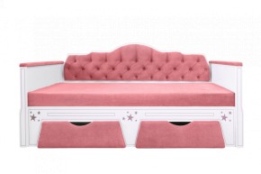 Кровать Фея 1800 с двумя ящиками в Приобье - priobie.ok-mebel.com | фото 1