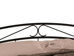 Кровать Гарда-15 с основанием (1200*2000) черная в Приобье - priobie.ok-mebel.com | фото 5