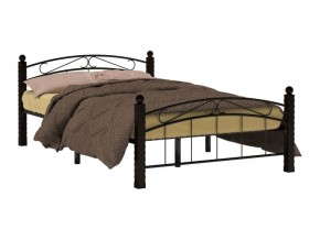 Кровать Гарда-15 с основанием (1600*2000) черная в Приобье - priobie.ok-mebel.com | фото 2
