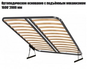 Кровать Инстайл КР-04 + основание с ПМ + Дно для хранения Л-01 в Приобье - priobie.ok-mebel.com | фото 2