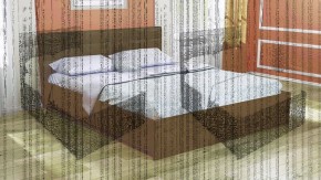Кровать интерьерная Лита с латами 1600*2000 в Приобье - priobie.ok-mebel.com | фото 4