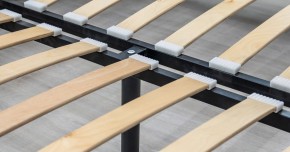 Кровать двойная Оливия 160 + ортопед. основание в Приобье - priobie.ok-mebel.com | фото 14