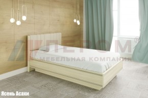 Кровать КР-1011 с мягким изголовьем в Приобье - priobie.ok-mebel.com | фото
