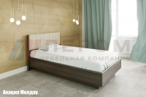 Кровать КР-1011 с мягким изголовьем в Приобье - priobie.ok-mebel.com | фото 3