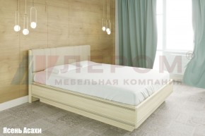 Кровать КР-1013 с мягким изголовьем в Приобье - priobie.ok-mebel.com | фото 1