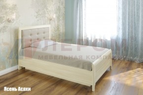 Кровать КР-1031 с мягким изголовьем в Приобье - priobie.ok-mebel.com | фото 1