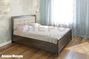 Кровать КР-1033 с мягким изголовьем в Приобье - priobie.ok-mebel.com | фото 2