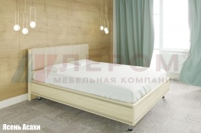 Кровать КР-2013 с мягким изголовьем в Приобье - priobie.ok-mebel.com | фото