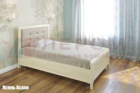 Кровать КР-2031 с мягким изголовьем в Приобье - priobie.ok-mebel.com | фото 1