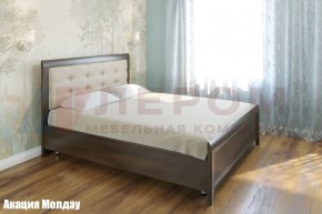 Кровать КР-2033 с мягким изголовьем в Приобье - priobie.ok-mebel.com | фото 3