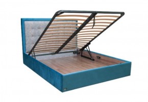Кровать Люкс 1400 с ПМ (ткань 1 кат) в Приобье - priobie.ok-mebel.com | фото 5