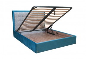 Кровать Люкс 1600 с ПМ (ткань 2 кат) в Приобье - priobie.ok-mebel.com | фото 5
