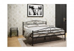 Кровать Морика 180х200 черная в Приобье - priobie.ok-mebel.com | фото