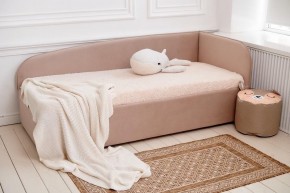 Кровать мягкая Денди на латах (800*1900) в Приобье - priobie.ok-mebel.com | фото 1