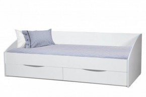 Кровать одинарная "Фея - 3" симметричная New (2000Х900) белая в Приобье - priobie.ok-mebel.com | фото 1