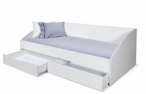 Кровать одинарная "Фея - 3" симметричная New (2000Х900) белая в Приобье - priobie.ok-mebel.com | фото 2
