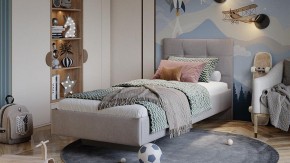 Кровать односпальная Элис Тип 1 в Приобье - priobie.ok-mebel.com | фото 4
