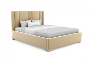 Кровать Онтарио интерьерная +основание/ПМ/бельевое дно (90х200) в Приобье - priobie.ok-mebel.com | фото 5